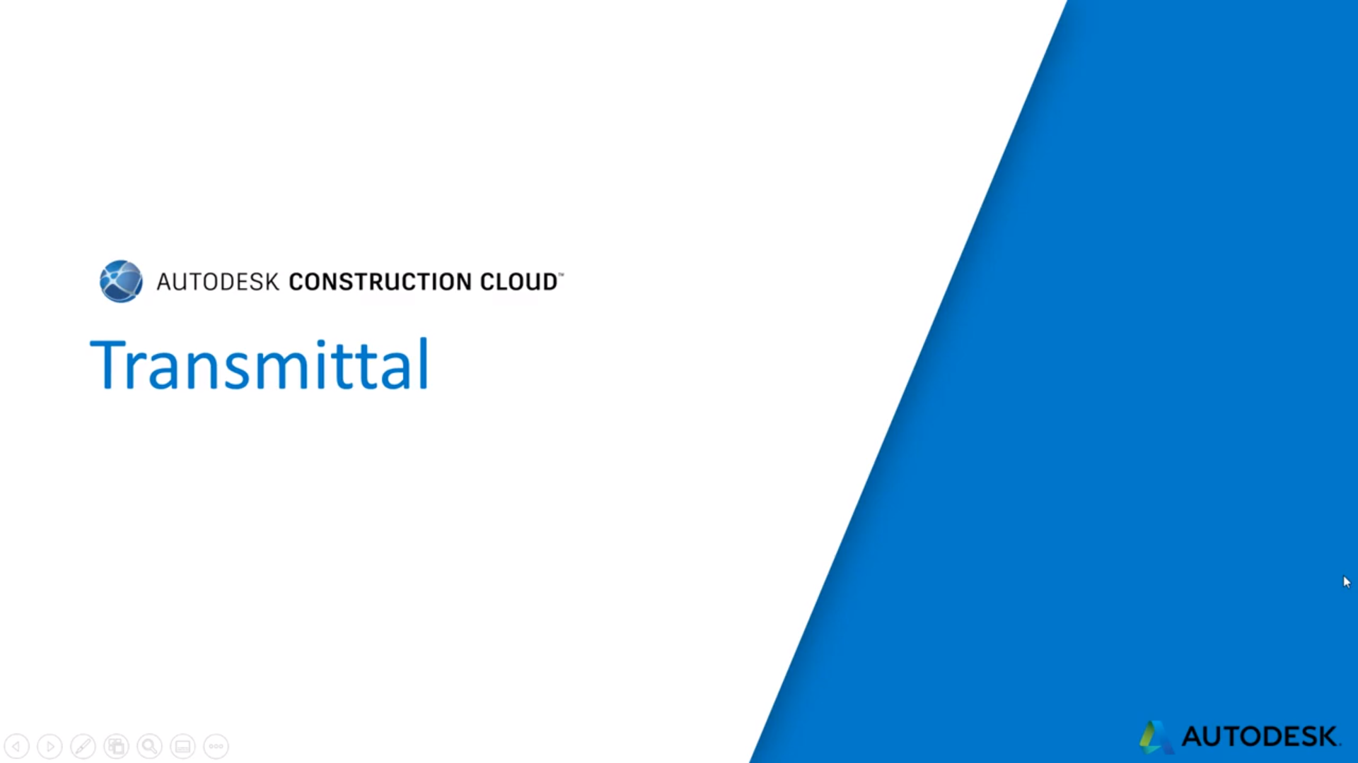 【Autodesk Construction Cloud】其他功能 (三) Transmittals