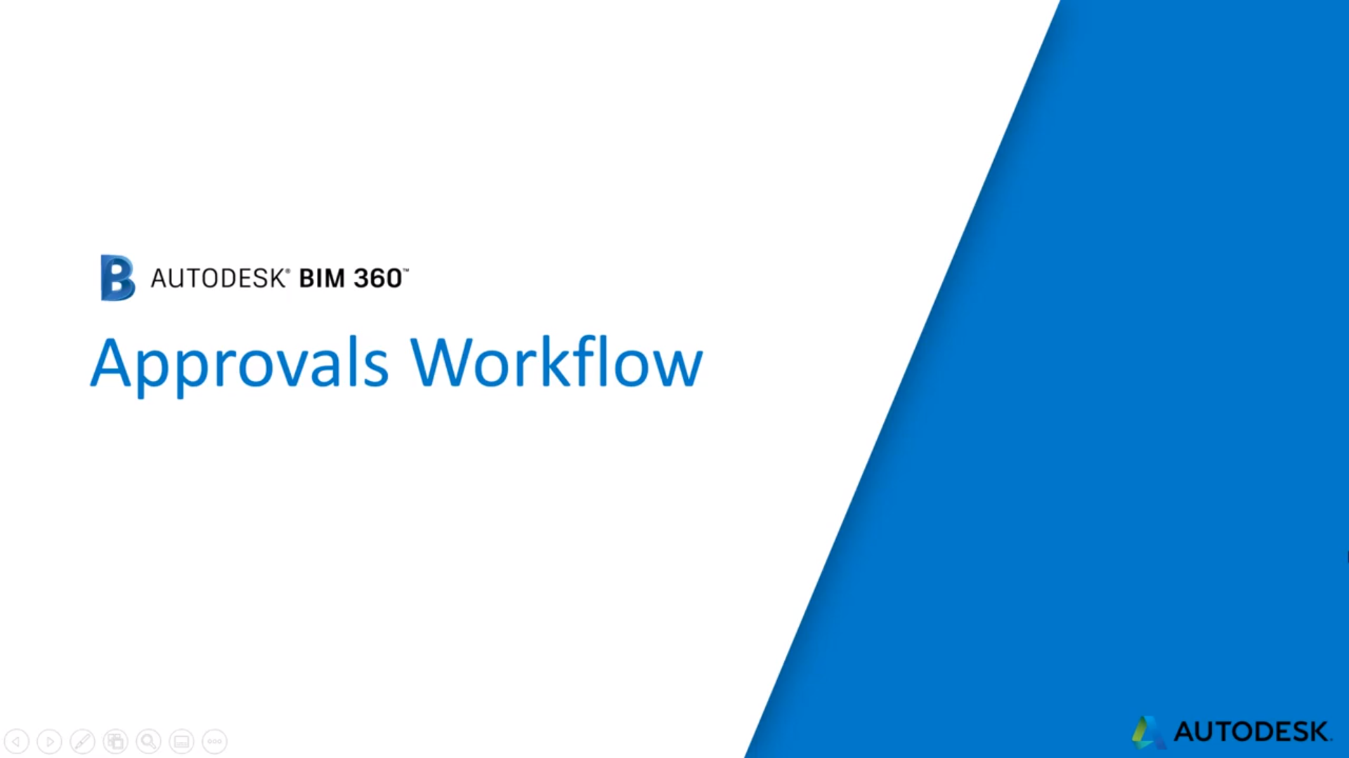 【BIM 360】其他常用功能 (一) Approvals Workflow